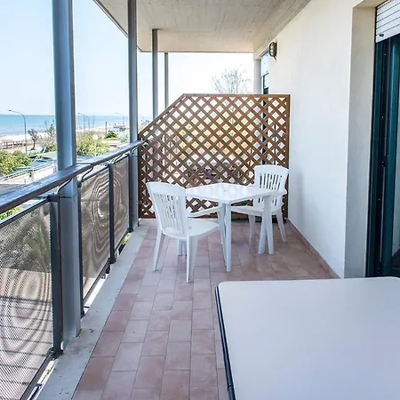 Se004 - Senigallia, Bilocale Sul Mare Con Apartment *